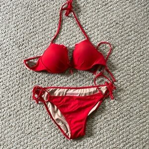Victoria's Secret red bikini